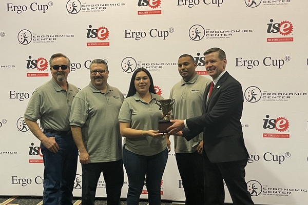 Waterman wins Ergo Cup at National Applied Ergonomics Conference