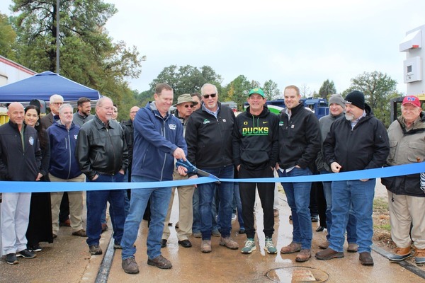 In the news: Tyler Pipe, Blacklands Railroad cut ribbon on new partnered hub