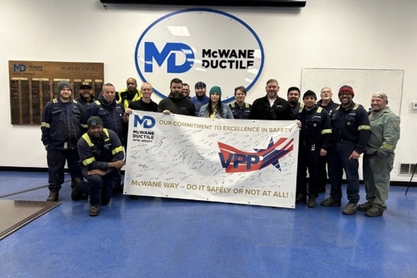 McWane Ductile New Jersey passes OSHA VPP Audit
