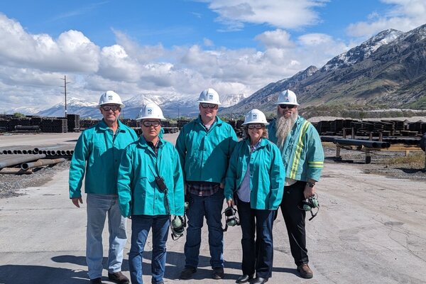 McWane Poles Utah hosts sales team members