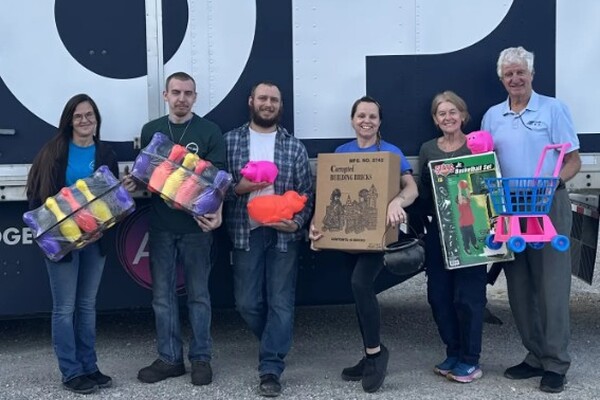 Tyler Coupling is in the giving spirit early after a surprising discovery