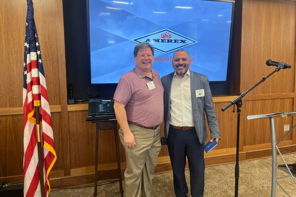 Amerex VP of Operations Jay Ghelani shares update with Trussville Rotary