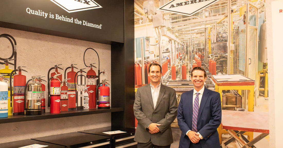 Amerex President Harrison Bishop and McWane President Will McWane